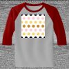 Raglan 3/4 Roundneck Shirt (Gray Body) Thumbnail