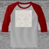 Raglan 3/4 Roundneck Shirt (Gray Body) Thumbnail
