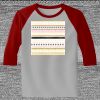Raglan 3/4 Roundneck Shirt (Gray Body) Thumbnail