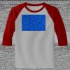 Raglan 3/4 Roundneck Shirt (Gray Body) Thumbnail