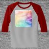 Raglan 3/4 Roundneck Shirt (Gray Body) Thumbnail
