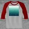 Raglan 3/4 Roundneck Shirt (Gray Body) Thumbnail