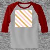 Raglan 3/4 Roundneck Shirt (Gray Body) Thumbnail