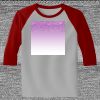 Raglan 3/4 Roundneck Shirt (Gray Body) Thumbnail