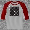 Raglan 3/4 Roundneck Shirt (Gray Body) Thumbnail