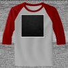 Raglan 3/4 Roundneck Shirt (Gray Body) Thumbnail
