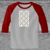 Raglan 3/4 Roundneck Shirt (Gray Body) Thumbnail