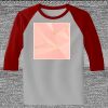 Raglan 3/4 Roundneck Shirt (Gray Body) Thumbnail