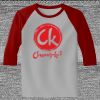 Raglan 3/4 Roundneck Shirt (Gray Body) Thumbnail