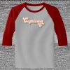 Raglan 3/4 Roundneck Shirt (Gray Body) Raglan 3/4 Roundneck Shirt (Gray Body) Thumbnail