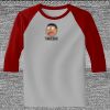 Raglan 3/4 Roundneck Shirt (Gray Body) Thumbnail