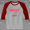 Raglan 3/4 Roundneck Shirt (Gray Body) Thumbnail