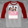 Raglan 3/4 Roundneck Shirt (Gray Body) Thumbnail