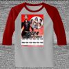 Raglan 3/4 Roundneck Shirt (Gray Body) Thumbnail