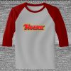 Raglan 3/4 Roundneck Shirt (Gray Body) Thumbnail