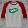 Raglan 3/4 Roundneck Shirt (Gray Body) Thumbnail