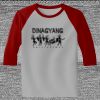 Raglan 3/4 Roundneck Shirt (Gray Body) Thumbnail