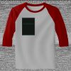Raglan 3/4 Roundneck Shirt (Gray Body) Thumbnail