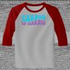 Raglan 3/4 Roundneck Shirt (Gray Body) Thumbnail
