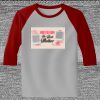 Raglan 3/4 Roundneck Shirt (Gray Body) Thumbnail