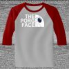Raglan 3/4 Roundneck Shirt (Gray Body) Thumbnail