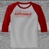 Raglan 3/4 Roundneck Shirt (Gray Body) Thumbnail