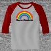 Raglan 3/4 Roundneck Shirt (Gray Body) Thumbnail