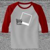 Raglan 3/4 Roundneck Shirt (Gray Body) Thumbnail