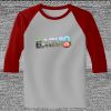 Raglan 3/4 Roundneck Shirt (Gray Body) Thumbnail
