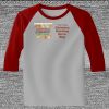 Raglan 3/4 Roundneck Shirt (Gray Body) Thumbnail