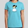 Premium Cotton CVC Roundneck T-shirt (Ladies) Thumbnail