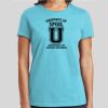 Premium Cotton CVC Roundneck T-shirt (Ladies) Thumbnail