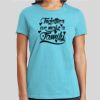Premium Cotton CVC Roundneck T-shirt (Ladies) Thumbnail
