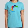 Premium Cotton CVC Roundneck T-shirt (Ladies) Thumbnail