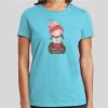 Premium Cotton CVC Roundneck T-shirt (Ladies) Thumbnail