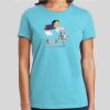Premium Cotton CVC Roundneck T-shirt (Ladies) Thumbnail