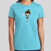 Premium Cotton CVC Roundneck T-shirt (Ladies) Thumbnail
