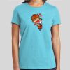 Premium Cotton CVC Roundneck T-shirt (Ladies) Thumbnail
