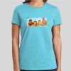 Premium Cotton CVC Roundneck T-shirt (Ladies) Thumbnail
