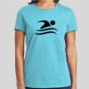 Premium Cotton CVC Roundneck T-shirt (Ladies) Thumbnail