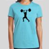 Premium Cotton CVC Roundneck T-shirt (Ladies) Thumbnail