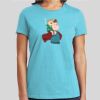Premium Cotton CVC Roundneck T-shirt (Ladies) Thumbnail