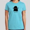 Premium Cotton CVC Roundneck T-shirt (Ladies) Thumbnail