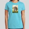 Premium Cotton CVC Roundneck T-shirt (Ladies) Thumbnail