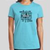 Premium Cotton CVC Roundneck T-shirt (Ladies) Thumbnail