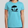 Premium Cotton CVC Roundneck T-shirt (Ladies) Thumbnail