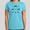 Premium Cotton CVC Roundneck T-shirt (Ladies) Thumbnail