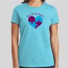 Premium Cotton CVC Roundneck T-shirt (Ladies) Thumbnail