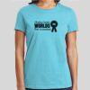 Premium Cotton CVC Roundneck T-shirt (Ladies) Thumbnail