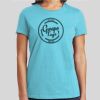 Premium Cotton CVC Roundneck T-shirt (Ladies) Thumbnail